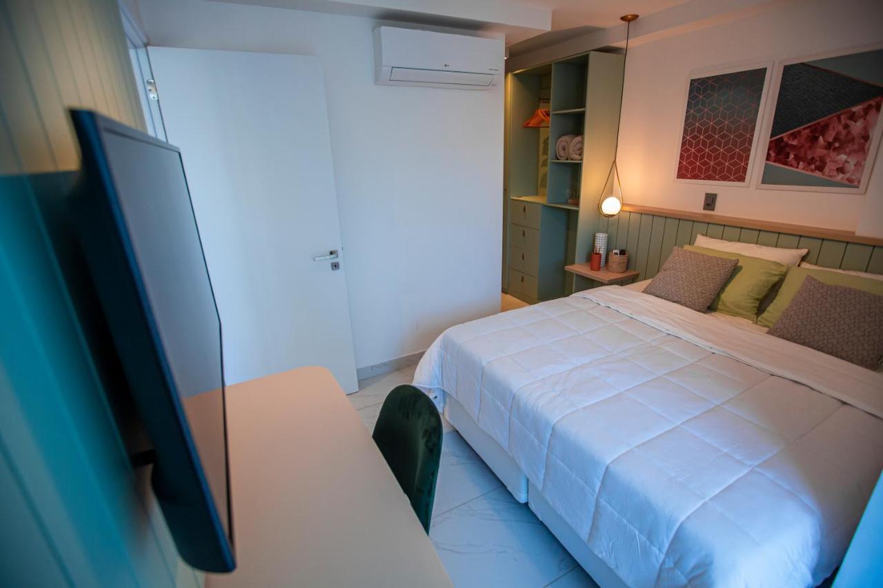 Apartamento Com Jacuzzi Na Beira Mar De Joao Pessoa No Branco Haus Dış mekan fotoğraf