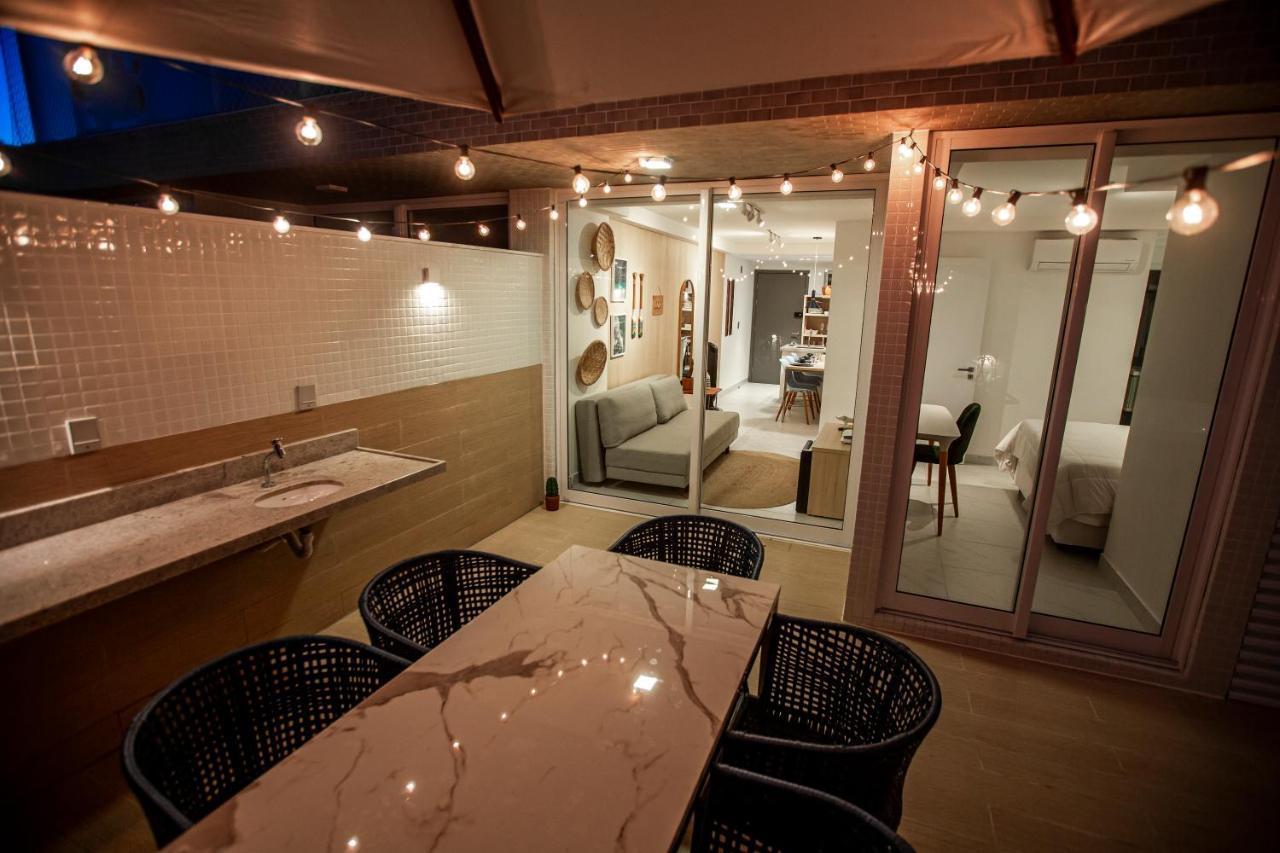 Apartamento Com Jacuzzi Na Beira Mar De Joao Pessoa No Branco Haus Dış mekan fotoğraf