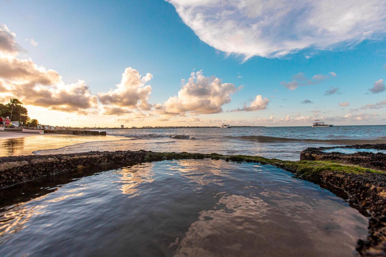 Apartamento Com Jacuzzi Na Beira Mar De Joao Pessoa No Branco Haus Dış mekan fotoğraf
