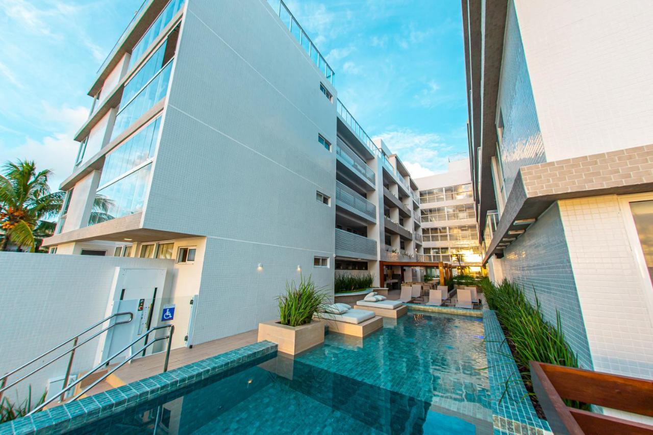 Apartamento Com Jacuzzi Na Beira Mar De Joao Pessoa No Branco Haus Dış mekan fotoğraf